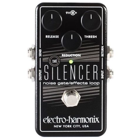 Pedal Noise Gate/Looper de efectos Electro-Harmonix Silencer-0