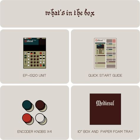 Sampler EP-1320 Medieval Te-5