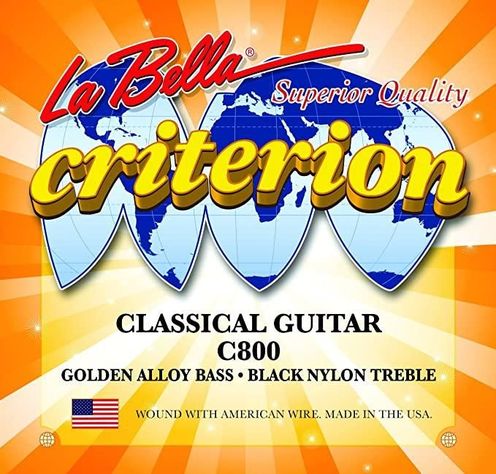 Set de Cuerdas Guitarra Clásica La Bella Criterion C800-0