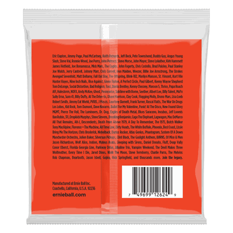 Cuerdas Guitarra Eléctrica de 8 Heavy Bottom Ernie Ball 9-80 2624-1