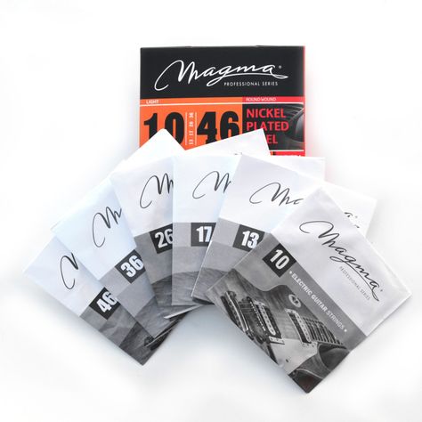 Set Cuerdas Guitarra Eléctrica  GE140N Magma-3