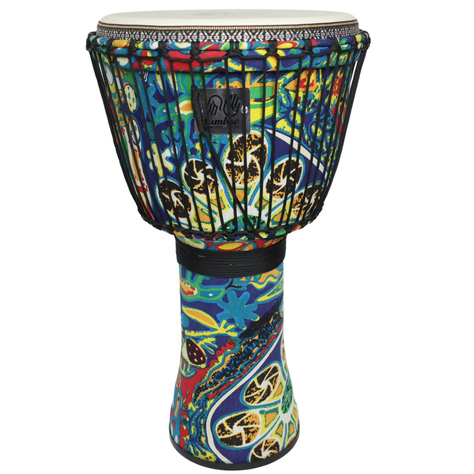 Djembe Abs 12'' Cuerdas ajustables Tumbao  -0