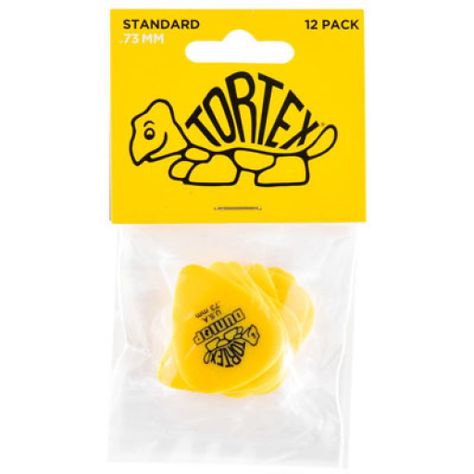 Uñetas Dunlop 418 Tortex Standard 0.73 Pack 12un-1