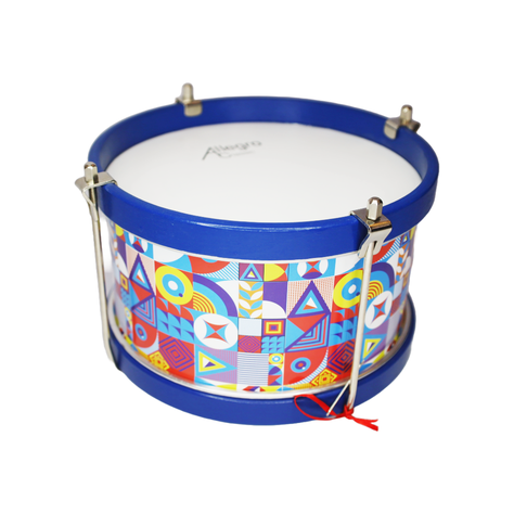 Tamborín Para Niños 8'' Diseño Geométrico ALL-TK-B Allegro-1