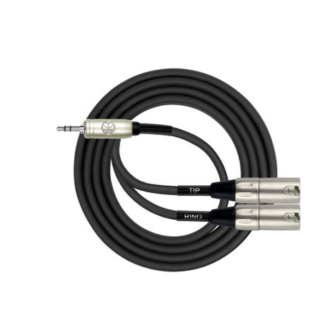 Cable Y Miniplug-2Xlr Macho 1M Y-370Pr-1M-0