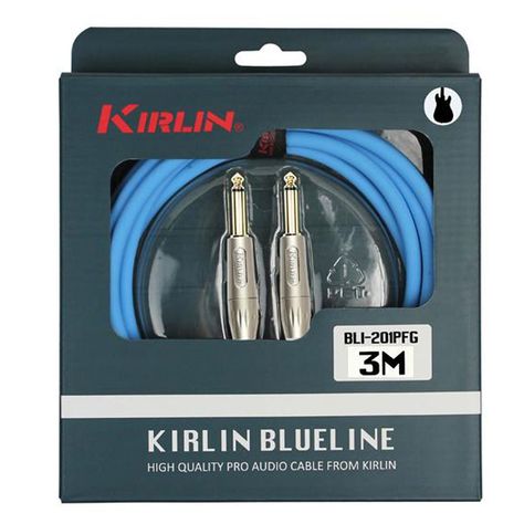 Cable Instrumento Plug-Plug Blueline Bli-201Pfg 3 Mts-0