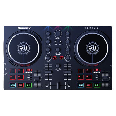 Controlador Dj Party Mix II - Numark-1
