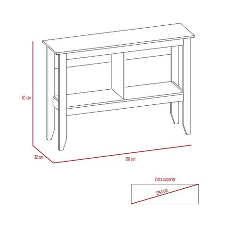 Arrimo 85X120X32 Cm Fm-004O Cafe Oscuro-5