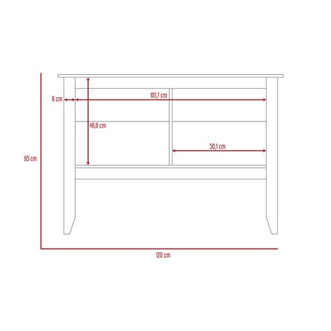 Arrimo 85X120X32 Cm Fm-004O Cafe Oscuro-6