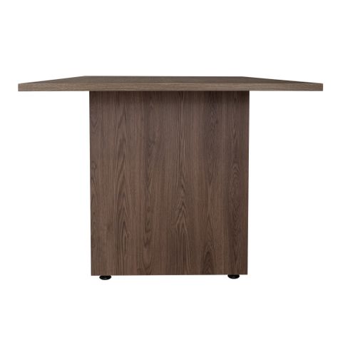 MESA DE REUNION 75X200X100 CM FM-054N - NEGRO Y CAFE OSCURO-1