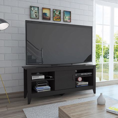 Rack Tv 65" 1 Puerta Fm-005N Negro-4