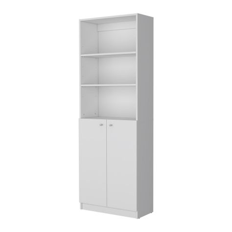 ESTANTE 2 PUERTAS FM-020B BLANCO-0