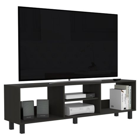 RACK TV 70" MULTIUSOS FM-042N - NEGRO-2