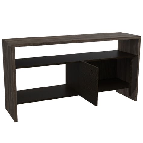 ARRIMO 1 PUERTA FM-003O - CAFÉ OSCURO Y NEGRO-1