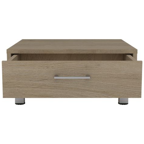 MESA DE CENTRO 1 CAJÓN FM-001C CAFÉ CLARO-1