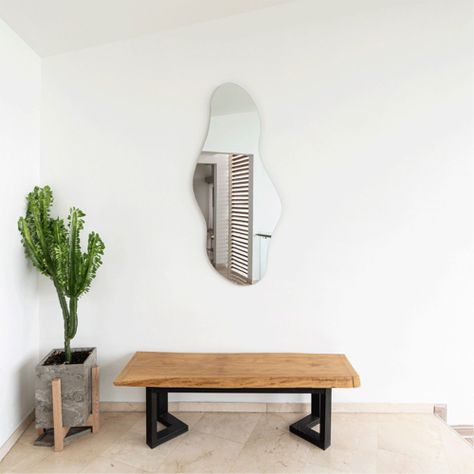 Espejo Con Forma Irregular 150X65X1,9 Cm Fm-021-4