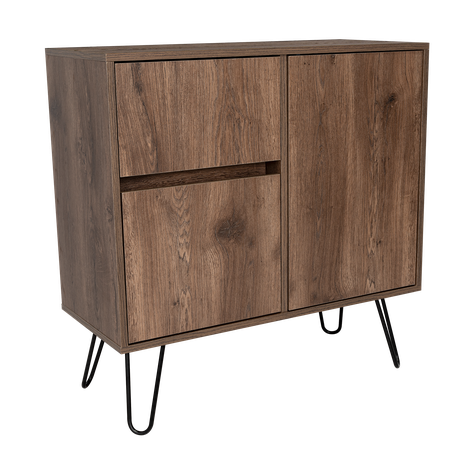 ARRIMO 2 PUERTAS Y 1 CAJON FM-001S - CAFÉ OSCURO-0