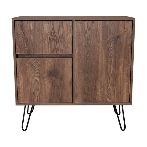 ARRIMO 2 PUERTAS Y 1 CAJON FM-001S - CAFÉ OSCURO-1