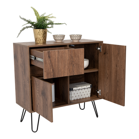 ARRIMO 2 PUERTAS Y 1 CAJON FM-001S - CAFÉ OSCURO-3