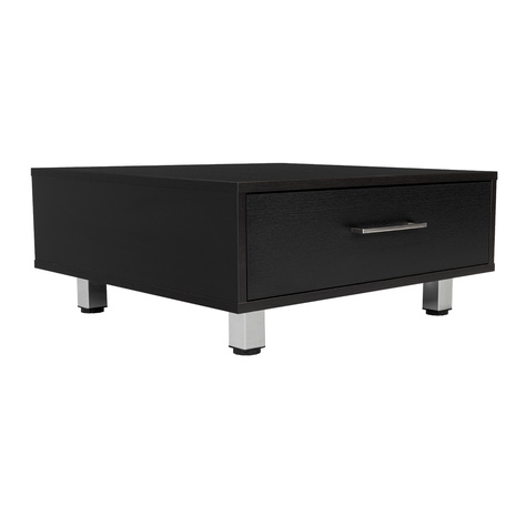 MESA DE CENTRO 1 CAJÓN FM-001N - NEGRO-0