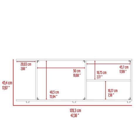 RACK TV 70" FM-004B - BLANCO-6