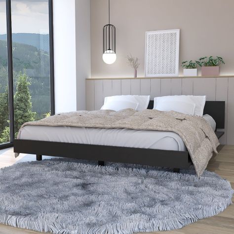 BASE DE CAMA 2 PLAZAS FM-001N - NEGRO-3