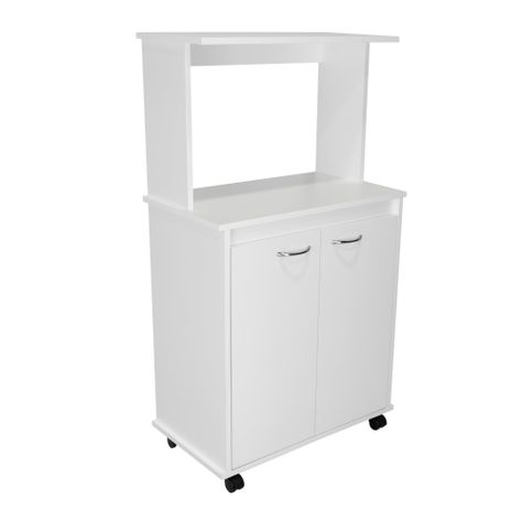 MUEBLE MICROONDAS 2 PUERTAS FM-010B BLANCO-0