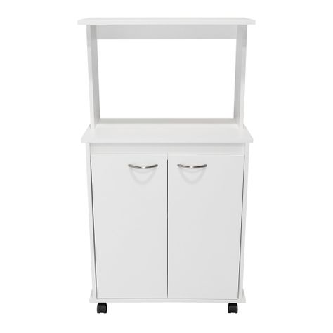 MUEBLE MICROONDAS 2 PUERTAS FM-010B BLANCO-1