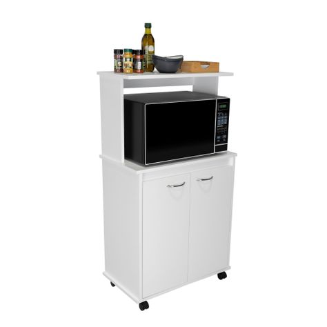 MUEBLE MICROONDAS 2 PUERTAS FM-010B BLANCO-3
