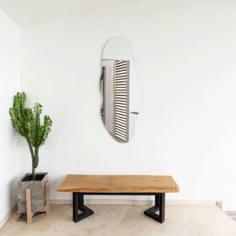 Espejo Con Forma Irregular 150X65X1,9 Cm Fm-020-4