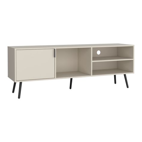 RACK TV 65" CON 1 PUERTA ABATIBLE FM-043B - BEIGE-0