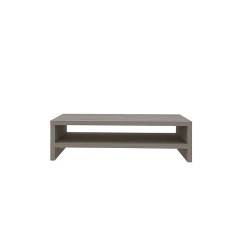 BASE DE MONITOR 13,9X48,3X26 CM FM-001C CAFÉ CLARO-1