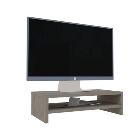 BASE DE MONITOR 13,9X48,3X26 CM FM-001C CAFÉ CLARO-3
