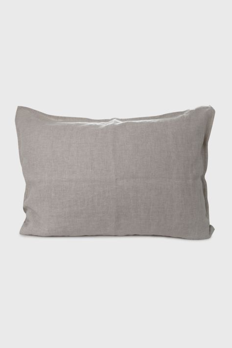 Funda de almohada lino natural 50X90-0