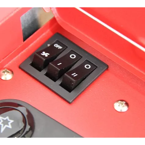 Turbocalefactor Infrarrojo GRX-6200ET Rojo Rodante-2