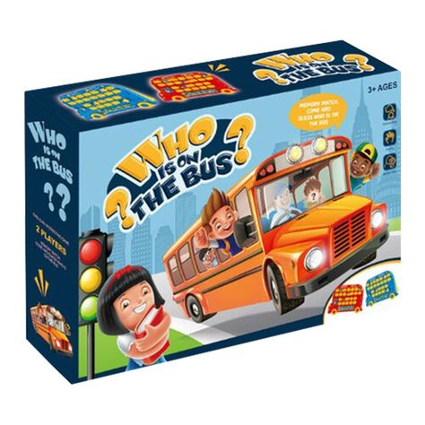 Juego de Mesa ¿Quién Está en el Bus-0