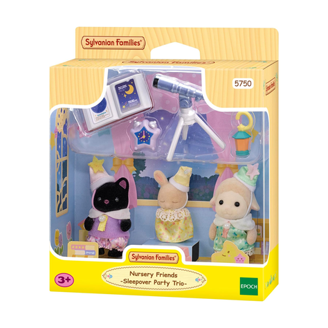 Amigos de la Guardería Fiesta de Pijamas Sylvanian Families-0