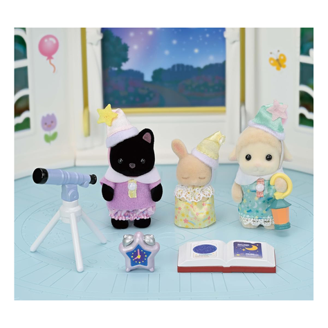 Amigos de la Guardería Fiesta de Pijamas Sylvanian Families-2