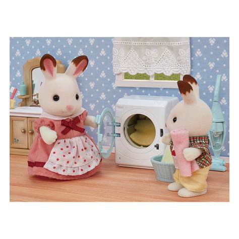 Lavadora y aspiradora Sylvanian Families-3