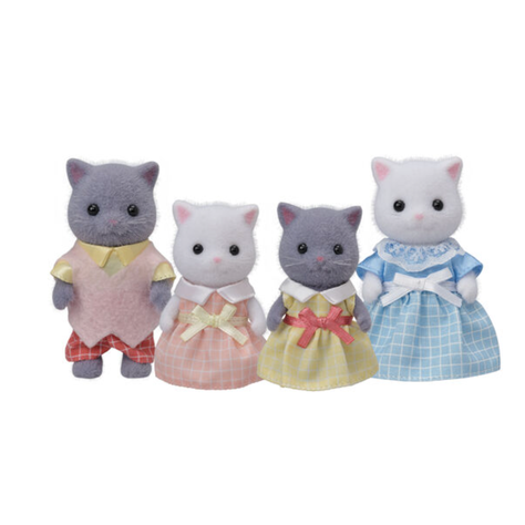 Familia Gatos Persa Sylvanian Families-1