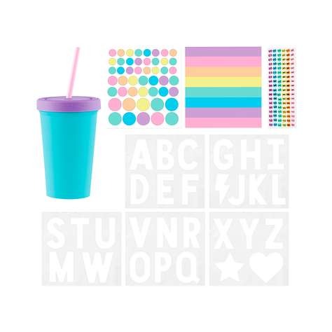 Vaso para Diseñar Reutilizable Fashion Angels-4