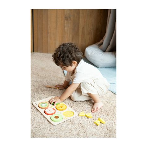 Fracciones Frutas de Madera Classic World-1