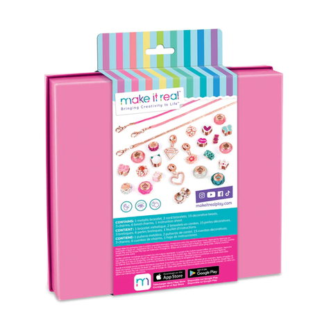 Pulsera Amuleto Princesa Rosa Make It Real-1