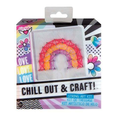 Manualidad con Hilos Colores Arcoiris Fashion Angels-0