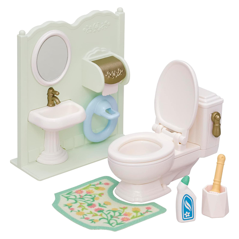 Set de Baño Inodoro Sylvanian Families-1