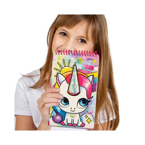 Libreta Unicornio para Colorear Fashion Angels-1