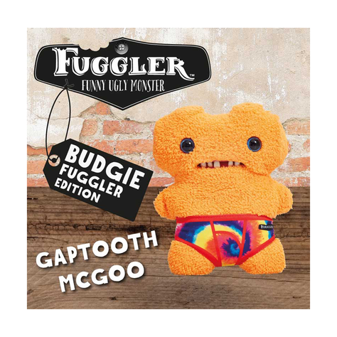 Mcgoo Diente Hueco Naranja Budgie Fuggler-2