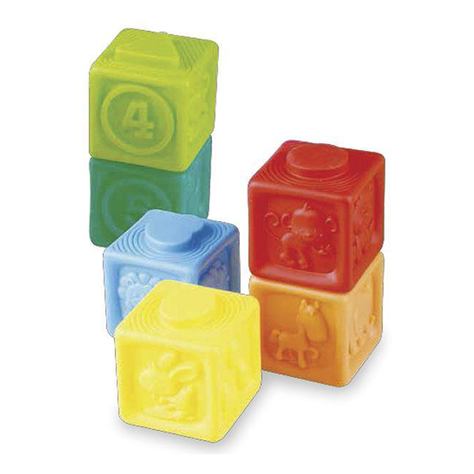 Cubos Apilables Blandos con Texturas Eureka-0