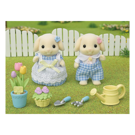 Hermanos Conejo Flora Sylvanian Families-2