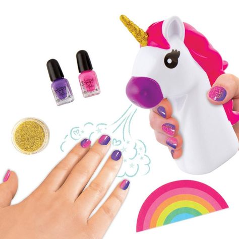 Pinta Uñas con Secador de Unicornio Fashion Angels-2
